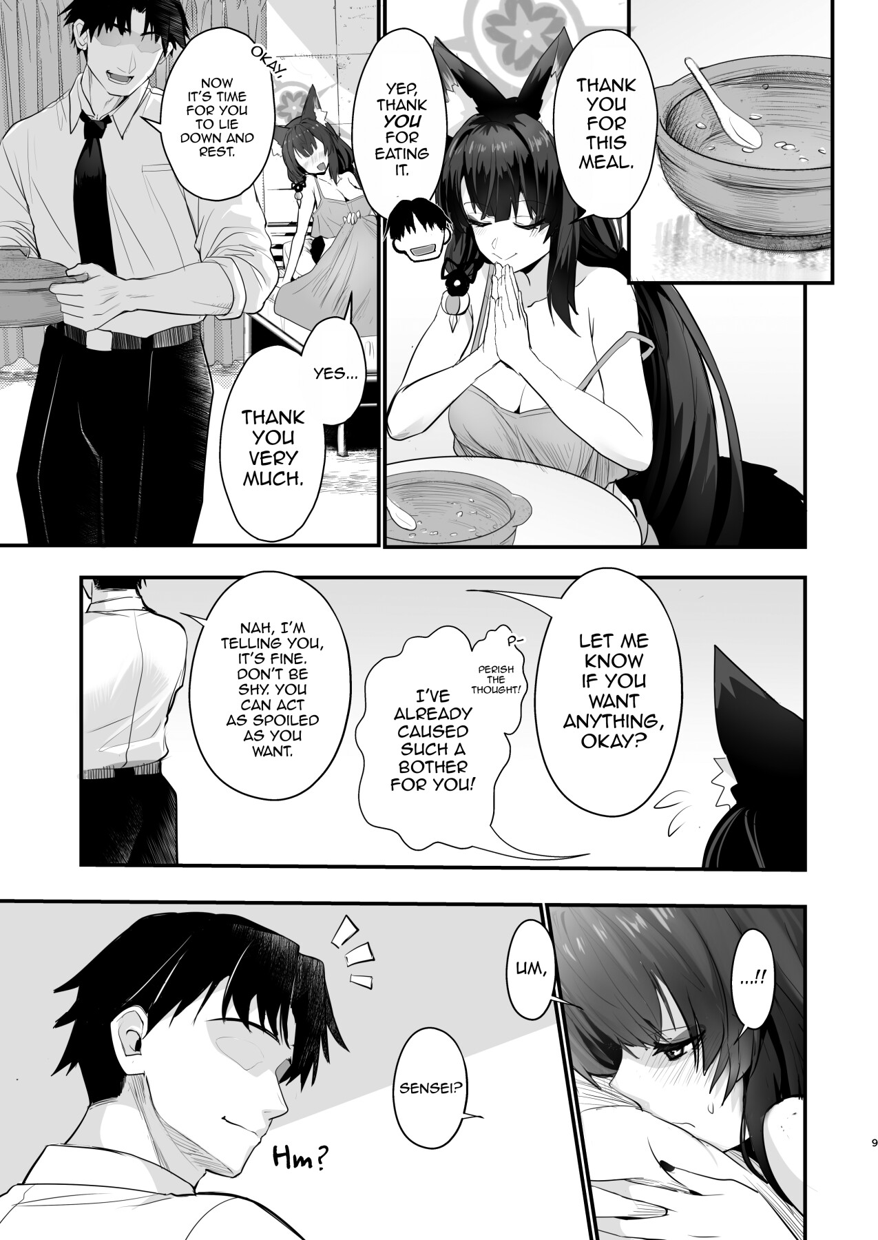 Hentai Manga Comic-Wakamo-san, That's a Cold.-Read-8